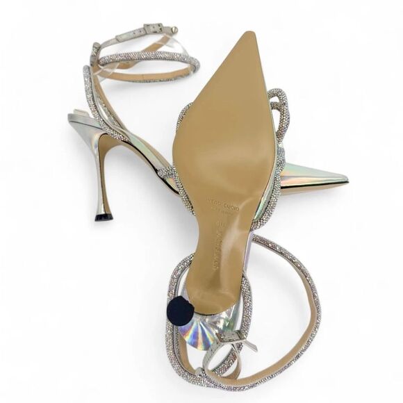 Mach & Mach Sparkling Rhinestone Heels - Picture 10 of 12